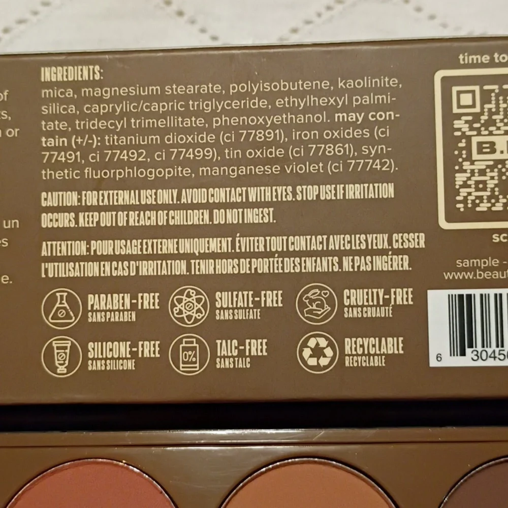 Beauty For Certain Contour Palette